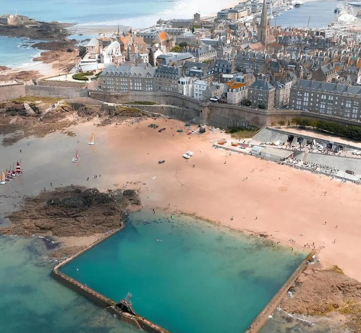 Studio A 100M A Pied De La Plage Et De La Digue Du Sillon Apartment Saint-Malo